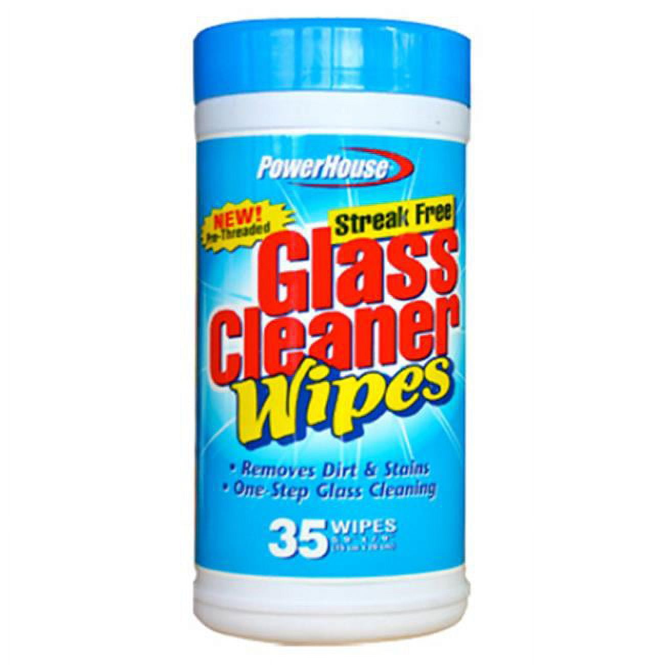 PH GLASS CLEANER WIPES 12CT/35CT - Gold Star Distribution Inc