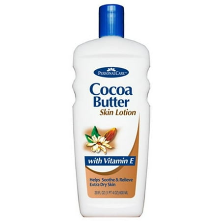 Personal Care 92153-12 Cocoa Butter Skin Lotion with Vitamin E, 18-oz. - Quantity 12