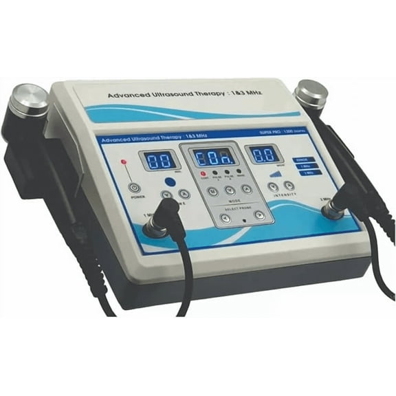 Personal Care Digital Electrotherapy application Facial Wand three and one megahertz Skin Therapy and Wave Stimulation Unit