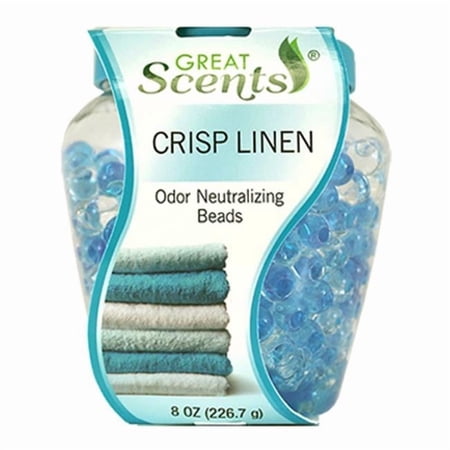 Personal Care Products 8 oz Crisp Linen Scent Beads Pack of 12