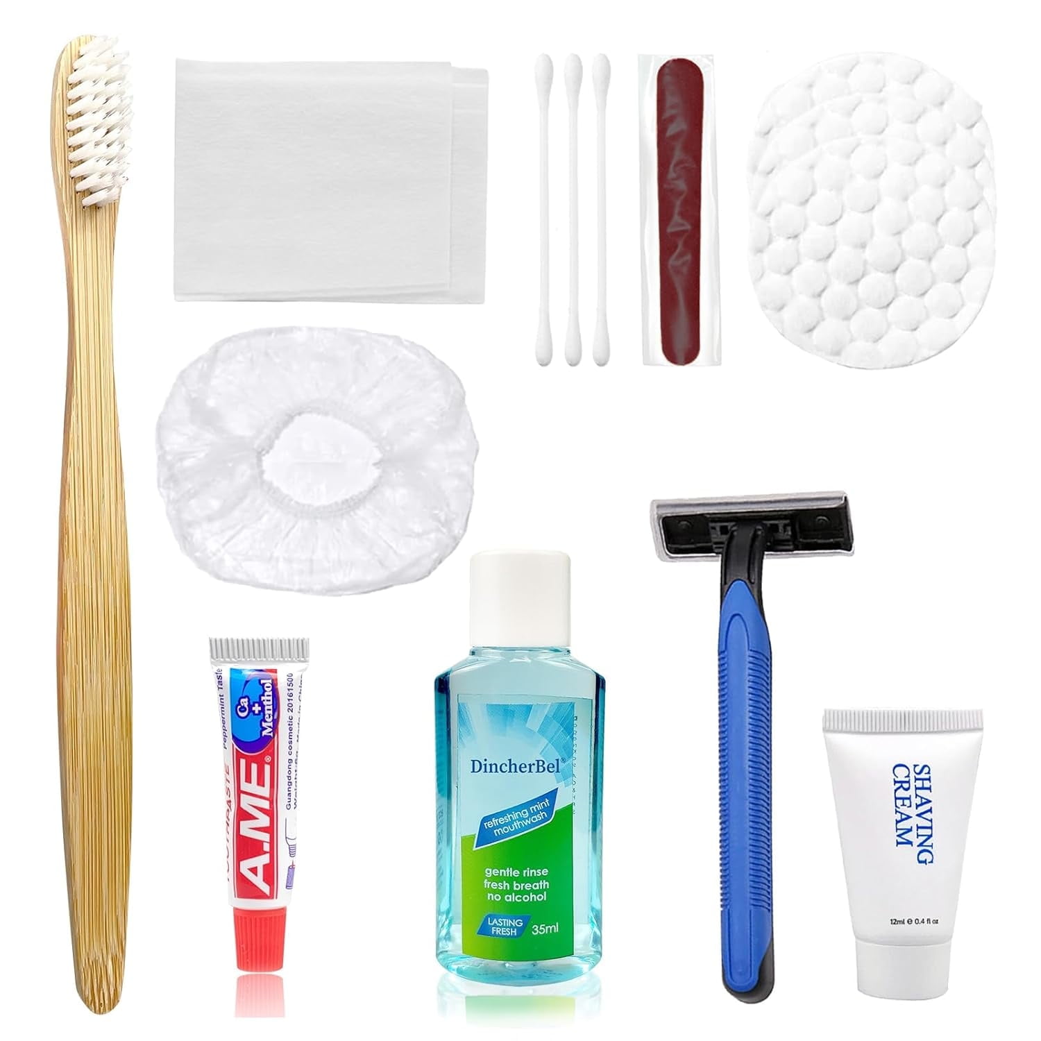 Personal Care Travel Size Toiletries, Individually Packed, The Travel