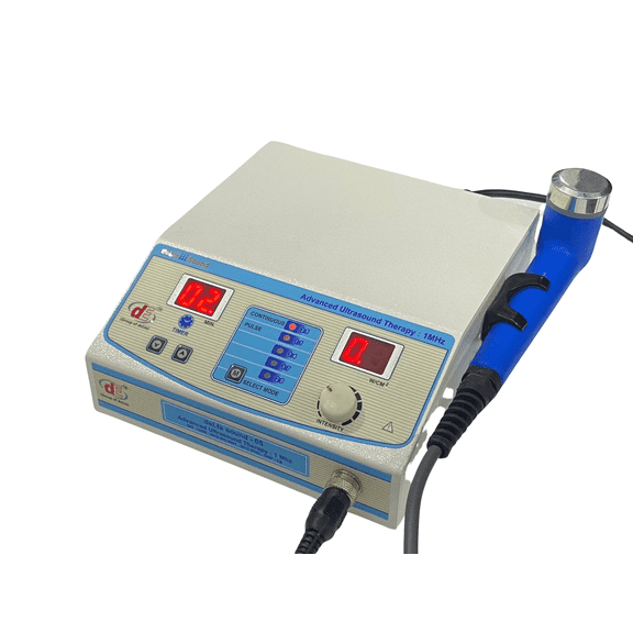 Personal Care Ultrasonic Electrotherapy Wand 1 Mhz Skin Therapy and Muscle Stimulation Unit