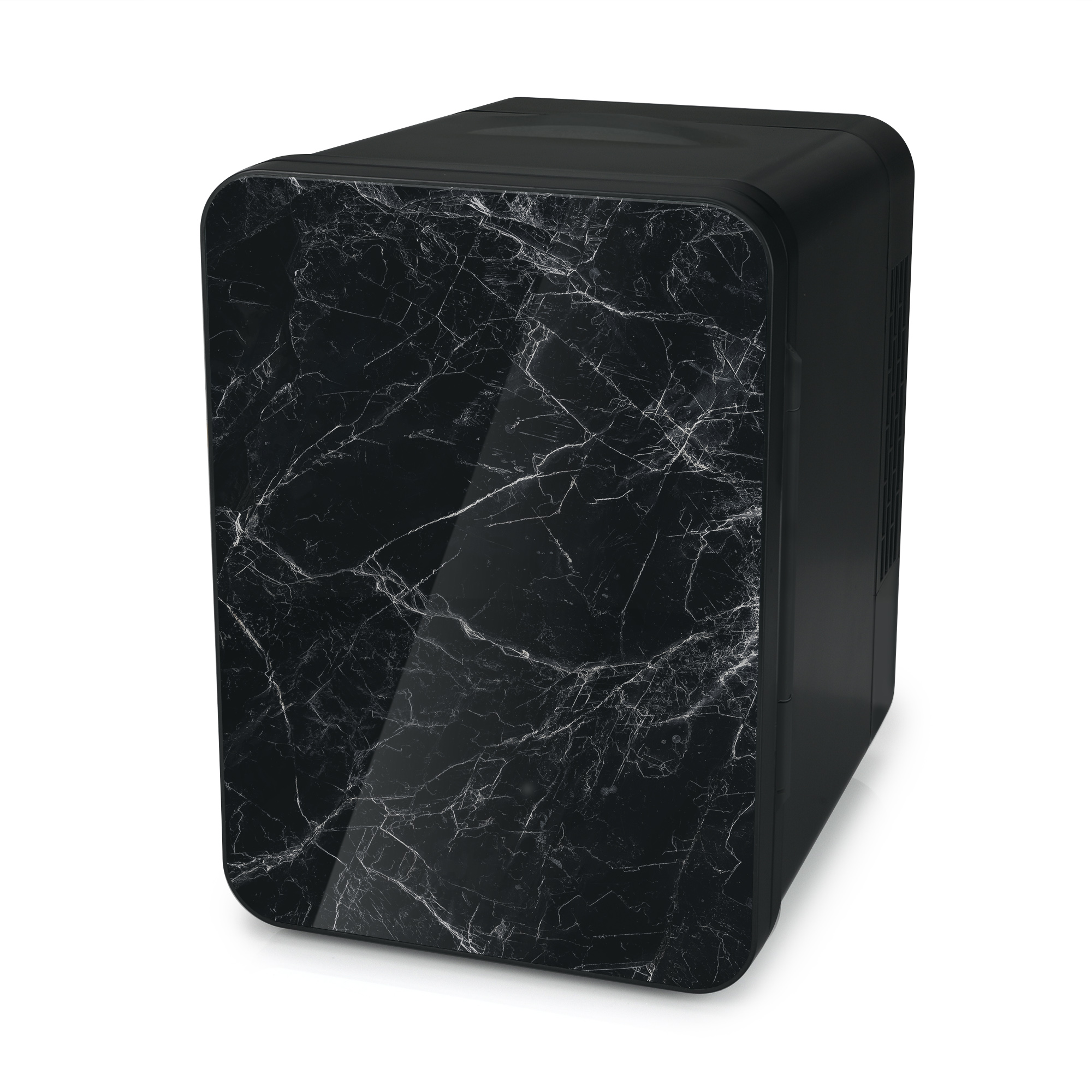 Personal Chiller Mini Fridge Small Space Cooler, Black Marble - image 1 of 11