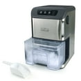 Personal Chiller Portable Countertop Ice Maker, Ice Nuggets, Stainless Steel