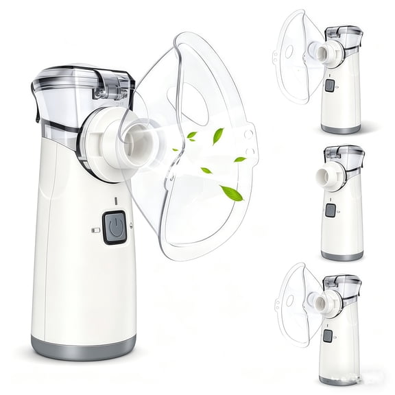 Personal Cool Mist Humidifier – Ultra-Quiet, 5μm Fine Mist, Auto-Clean, USB & Battery Powered for Travel & Home