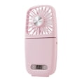 thumbnail image 1 of Personal Cooling Fan Folding Fan Makeup Mirror with Light Misting Cooling Fan for Travel, 1 of 5