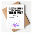 thumbnail image 1 of Personal Electric Switch Preferences Welcome Back Greeting Cards Envelopes Blank, 1 of 4