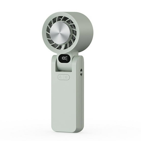 Personal Fans Portable Rechargeable, Outdoor Handheld Coolings Fan Portable Mountaineering Buckle Large Wind Power Household Desktop USB Mini Fan