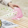thumbnail image 1 of Personal Fans Portable Rechargeable, Portable Water Mist USB Fan Folding Adjustable Portable Handheld Charging Quiet Neck Mini Fan, 1 of 7