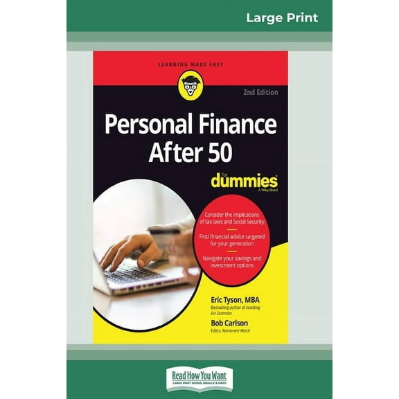 Personal Finance After 50 For Dummies, 2nd Edition (16pt Large Print Edition), (Paperback)