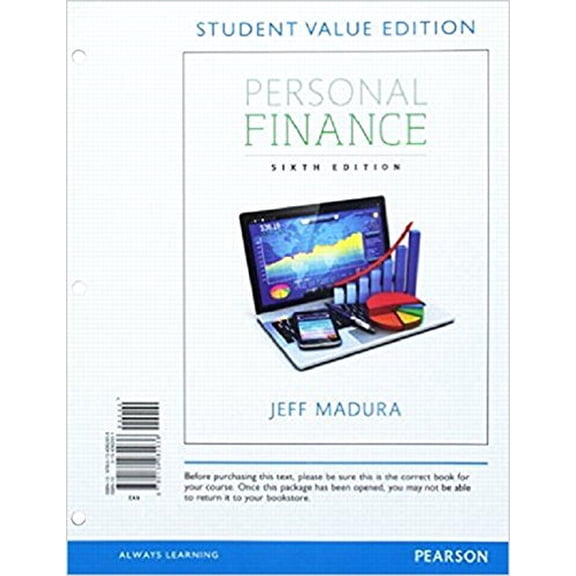 Pre-Owned Personal Finance, Student Value Edition Plus Mylab Finance with Pearson Etext -- Access Card Package Paperback