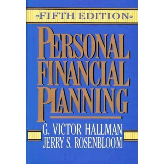 Pre-Owned Personal Financial Planning (Hardcover) 0070256802 9780070256804