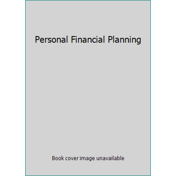 Pre-Owned Personal Financial Planning (Paperback) 1553220935 9781553220930