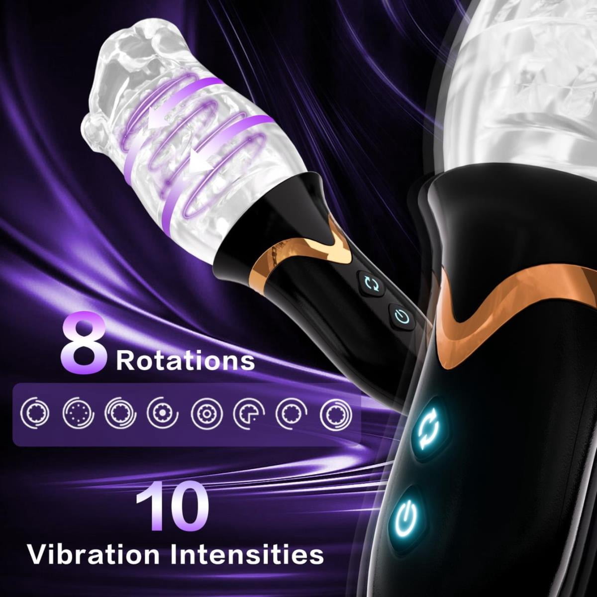 Personal Hand Held Deep Tissue Massager for Muscles, Back, Foot, Neck -Electric Percussion Body Wand Massage Gift for Women herChristmas and Halloween gifts