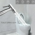 Personal HandHeld Shower Nozzle Flusher Toilet Bidet Spray Cleaner