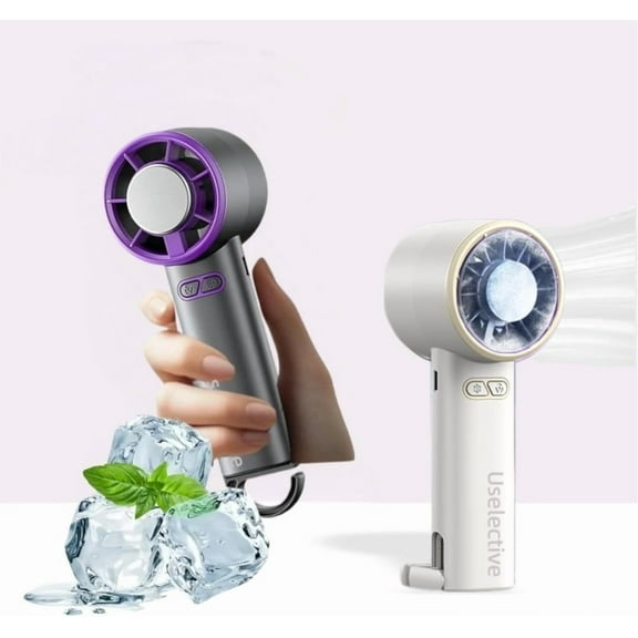 Personal Hand held Fan -Y32 Pro I portable Mini Fan with Long Battery Performance - Ultra-Quiet for New Cooling Technology - Perfect Summer Gift for Travel & Outdoors（white）