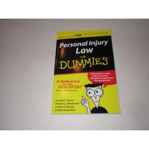 Pre-Owned Personal Injury Law for DUMMIES, 9780470448632, 0470448636, Paperback,