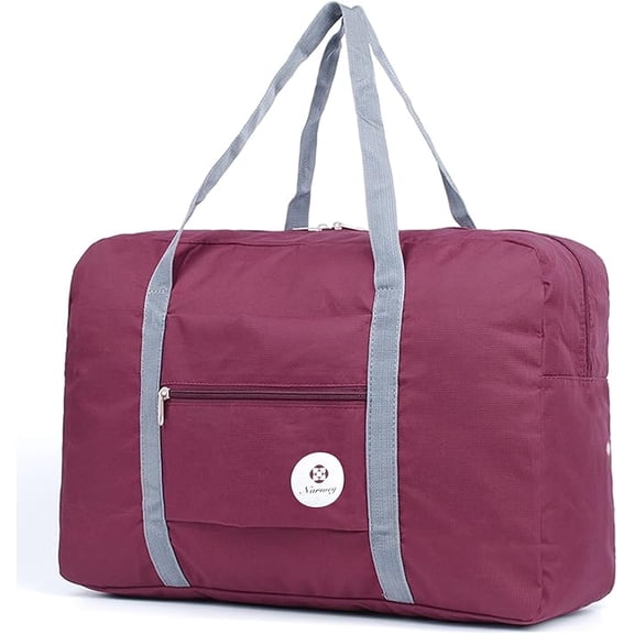 Personal Item Bag 18x14x8 Foldable Travel Duffel Bag Tote Carry on Luggage Duffle Overnight for Women and Men
