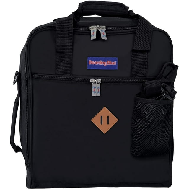 Personal Item Under Seat Duffel Bag For Allegiant Airlines (BLACK