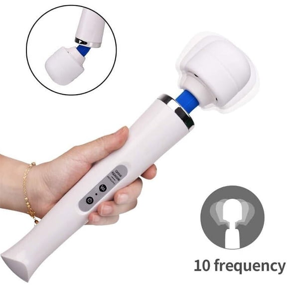 Personal Massager - Handheld and Powerful Wand - 8 Speeds 20 Patterns - Magic Recovery Effect for Women and Men, Body, Neck, Back & ShouldersNew Year, Spring Festival, Independence Day, birthdays, p