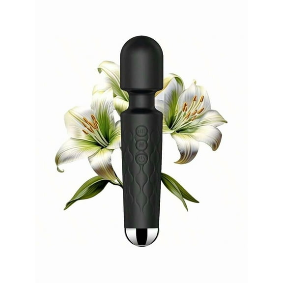 Personal Massager - Handheld and Powerful Wand - 8 Speeds 20 Patterns - Magic Recovery Effect for Women and Men, Body, Neck, Back & ShouldersD003