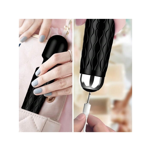 Personal Massager for Men & Women, 20 Modes & 8 Speedsr Quiet Waterproof Rechargeable Electric Handheld Massager for Tension Relief, Muscle, Back, Soreness, Recovery