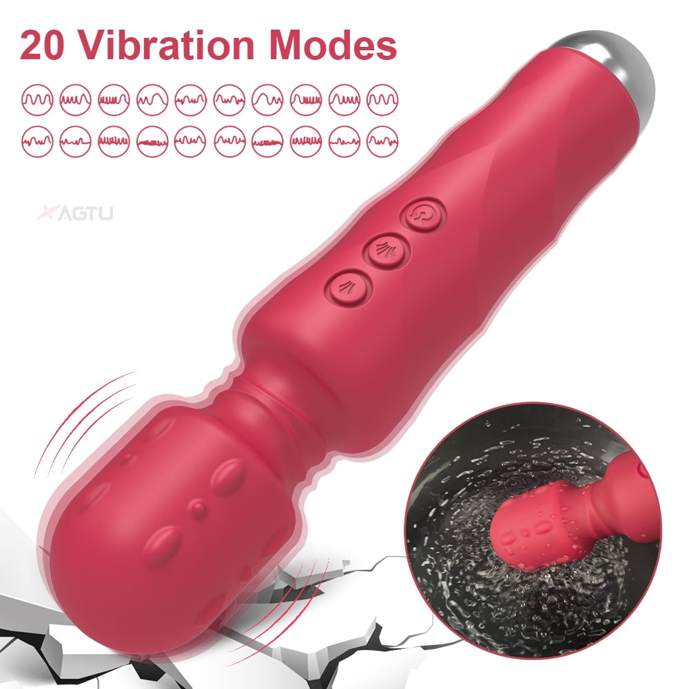 Massage Wand Vibrator Adult Sex Toys Women Vibrator Clitoris Stimulator  Nipple Stimulator Personal Massager Body Massager