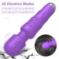thumbnail image 1 of Personal Massager Wand Massager Powerful Quiet Vibration with 8 Speeds 20 Vibrating Patterns, Sex Toys G Spot Vibrator for Women USB Charging Clitoris Stimulator, 1 of 6