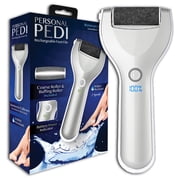 Bell + Howell Personal Pedi Electric Foot Callus Remover for Feet, Exfoliator Pedicure Foot File Scrubber, Foot Scrubber, Rechargeable Waterproof