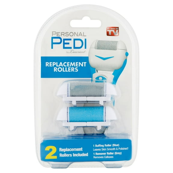 Personal Pedi by Laurant Replacement Rollers, 2 count
