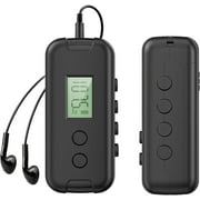 Personal Portable Pocket Fm Walkman Radio, Mini Digital Tuning Transistor Radio With Lcd Display, Stereo Sound, For Hiking, Walking, Jogging, Powered