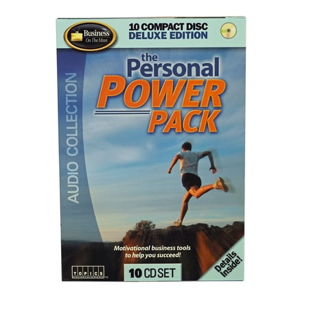 Personal Power Pack - 4 Motivational Audio Books on 10 CD's - Joe Gilliam How to Handle Difficult People + The Winner in You - Be Your Own Hero + More