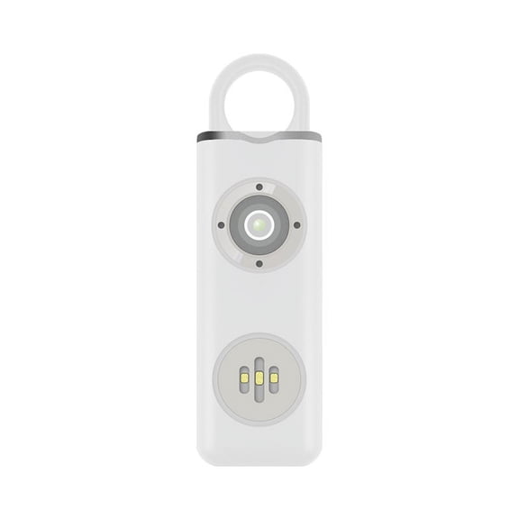 Personal Safety Alarm, 130dB Loud Emergency Alarm with LED Light, Rechargeable Self Defense Keychain for Women, Kids, Elderly