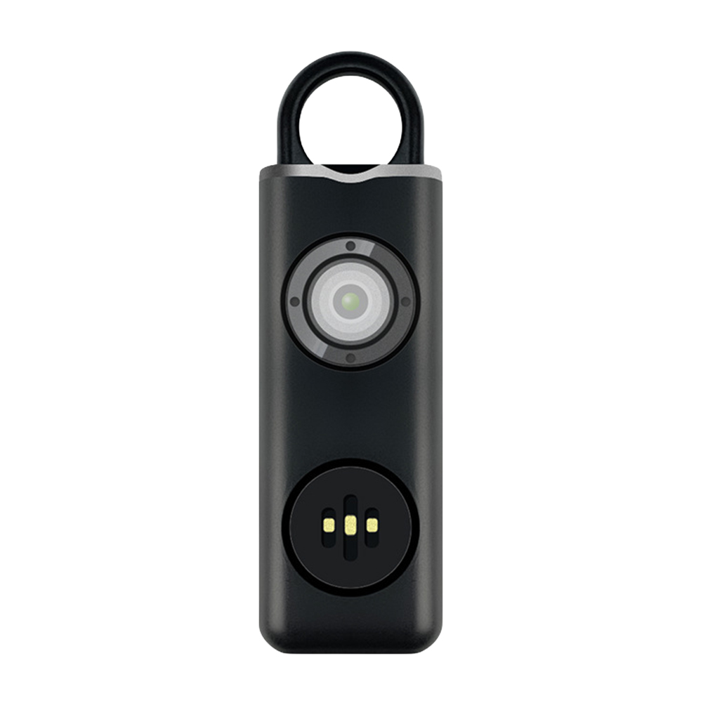 Personal Safety Alarm 130dB Loud Personal Siren Whistle for Women (Black)