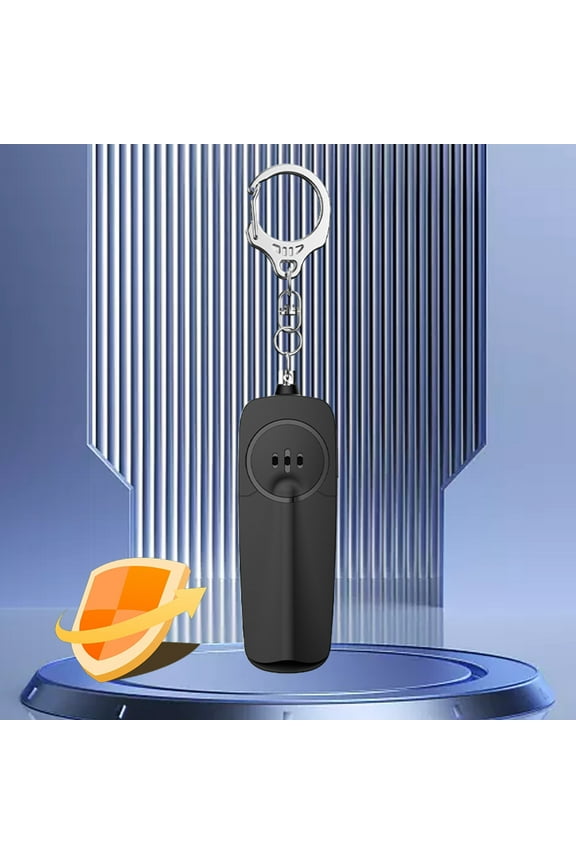 Personal Safety Alarm Flashlight Keychain,Loud 130dB Emergency Alarm,Portable Security LED Light,Travel Safety Self Defense Device,Compact Key Ring Alarm Light,Outdoor Walk Travel Protection Tool