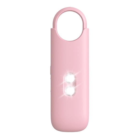 Personal Safety Alarm Keychain - 8 Color Options with LED Strobe Light, Compact Size, Rechargeable Design for Night Walking, Running & Self-Defense Accessory