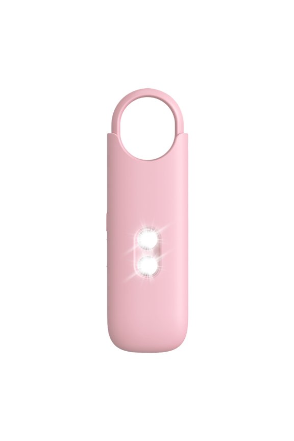 Personal Safety Alarm Keychain - 8 Color Options with LED Strobe Light, Compact Size, Rechargeable Design for Night Walking, Running & Self-Defense Accessory