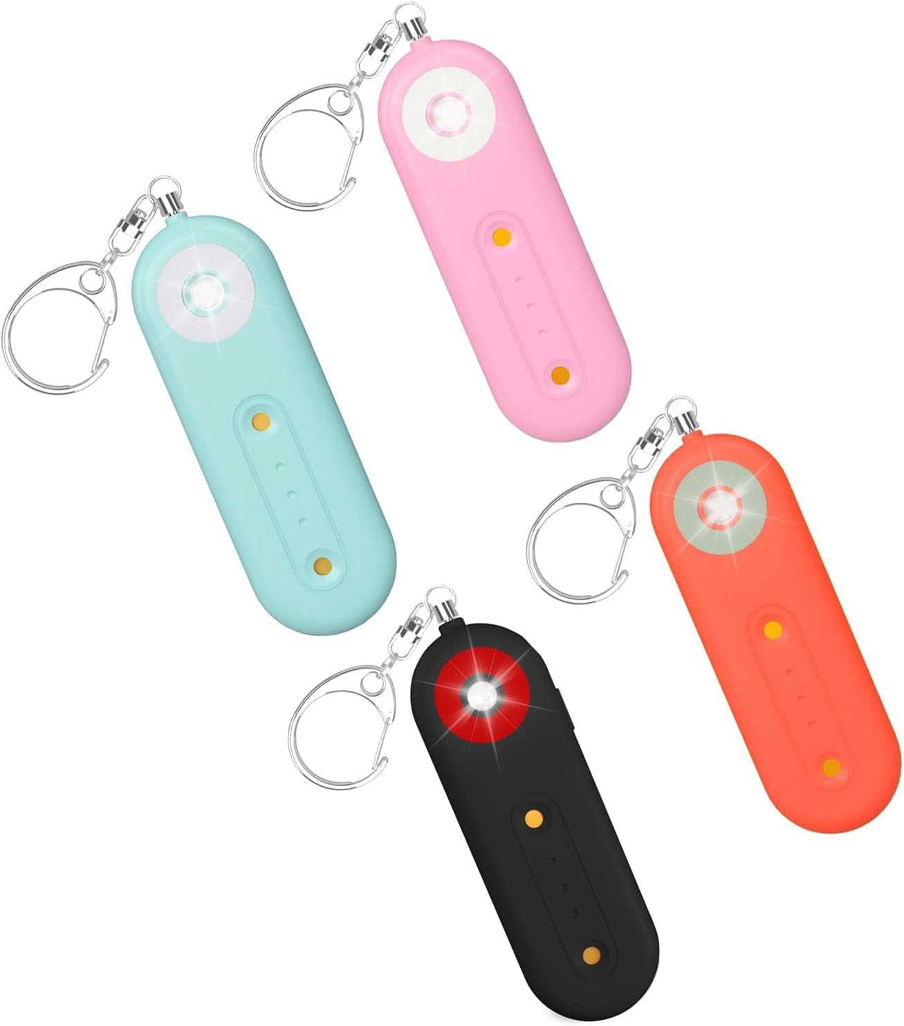 Personal Safety Alarm Keychain for Women, 130DB Loud Self Defense Key ...