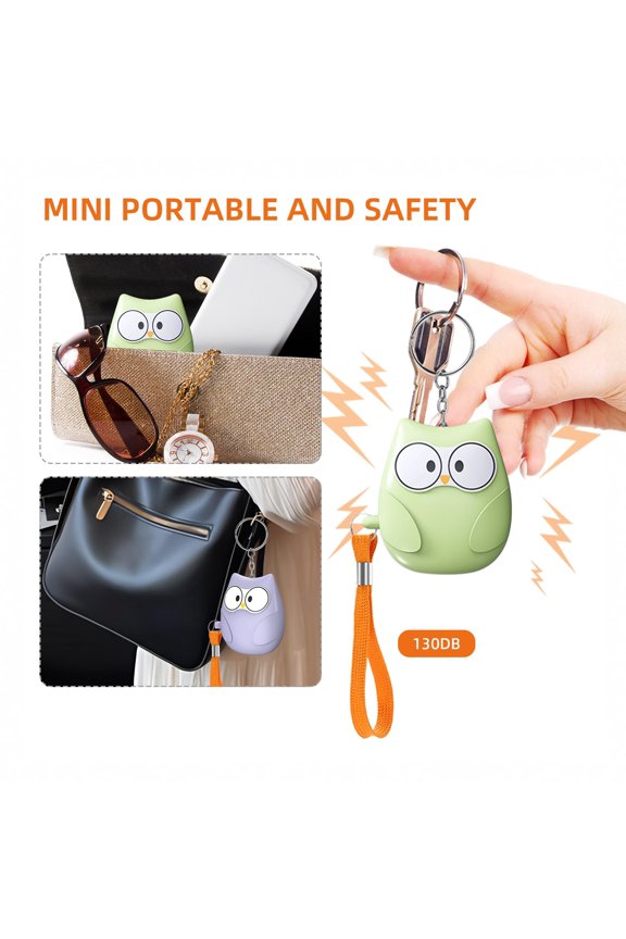 Personal Safety AlarmforWomen, Pink Loud Safety Alarm Keychain, Self KeychainforWomen, Portable Emergency Personal Safety DeviceforWalking Travel Campus Daily Use