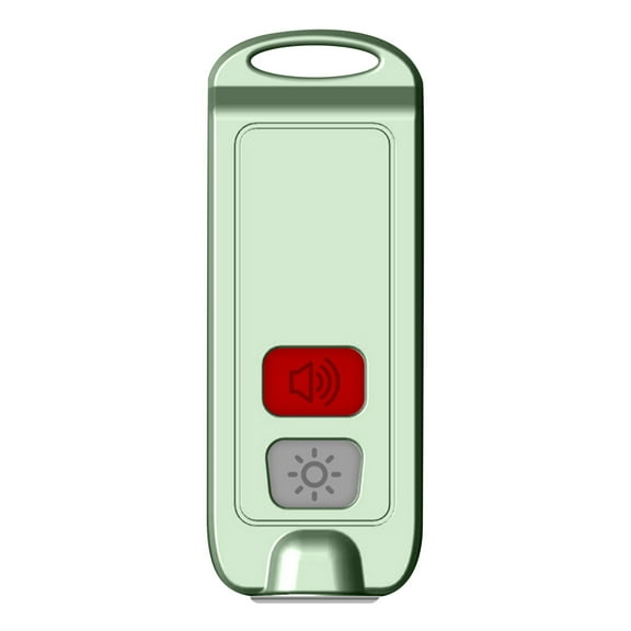 Personal Security Alarm Keychain 130dB Panic LED Light Emergency Safe Protection for Women Kids Elderly Students Bag Clip Loud Siren Portable Self Defense Device