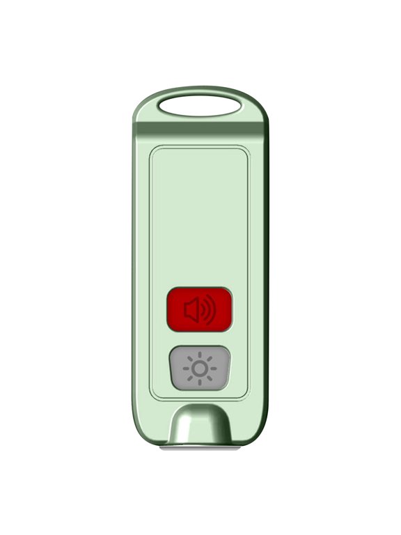 Personal Security Alarm Keychain 130dB Panic LED Light Emergency Safe Protection for Women Kids Elderly Students Bag Clip Loud Siren Portable Self Defense Device