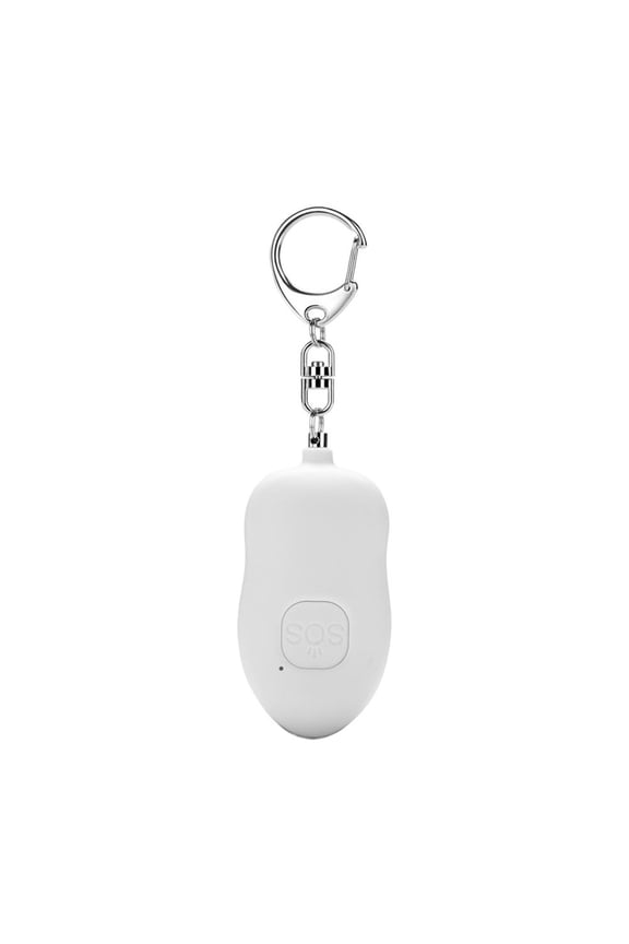 Personal Security Alarm Keychain Rechargeable Safety Alarms with LED Light TGB
