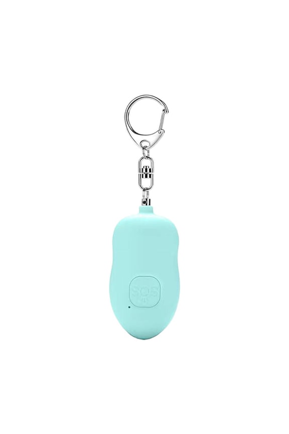 Personal Security Alarm Keychain Rechargeable Safety Alarms with LED Light TGB