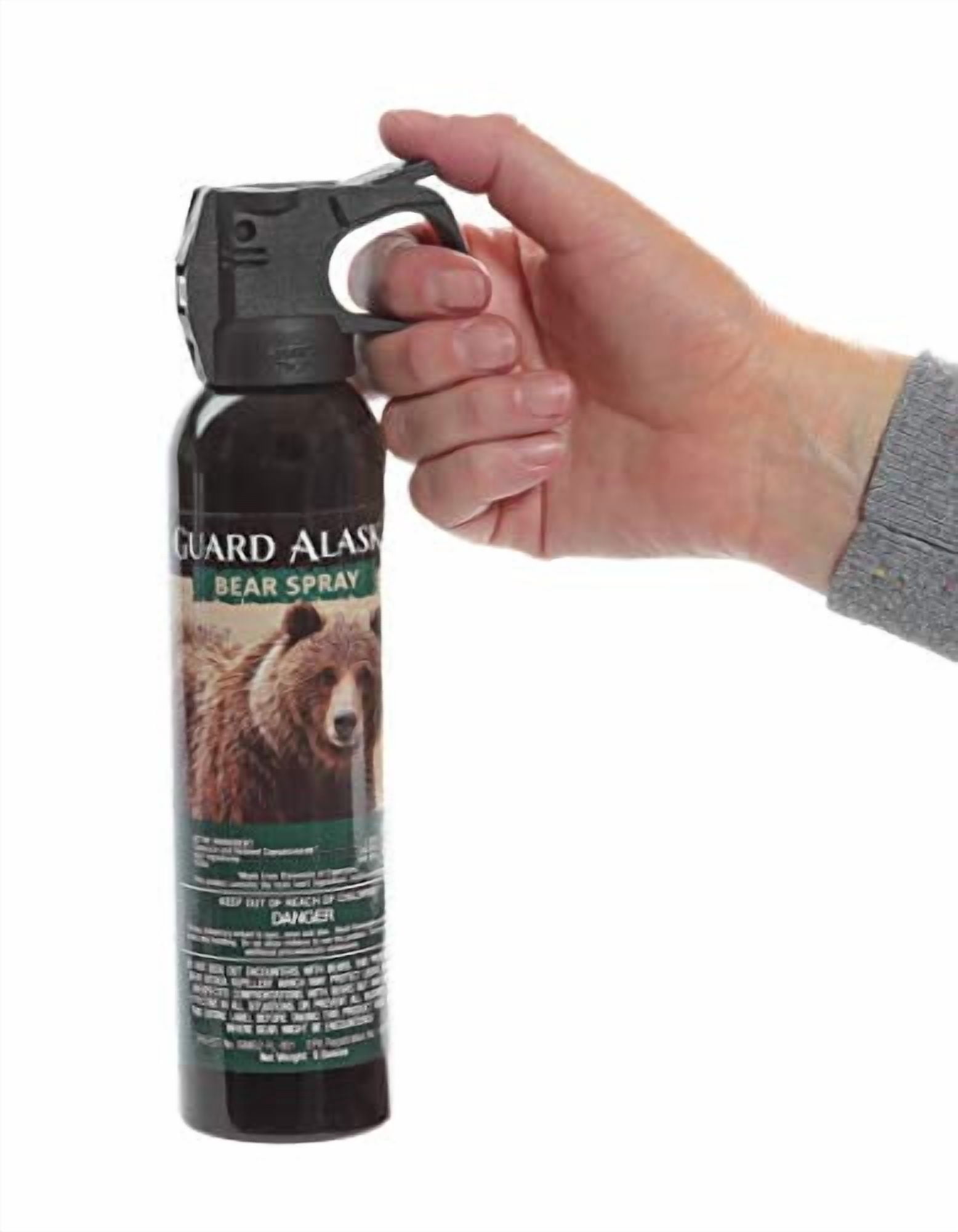 Mace Bear Spray & Animal Repellent - Guard Alaska, EPA Registered, 20% OC Formula, 20-40 Ft Range, With Holster
