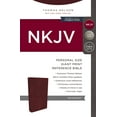 thumbnail image 1 of NKJV, Reference Bible, Personal Size, Leathersoft, Burgundy, Comfort Print, 1 of 5