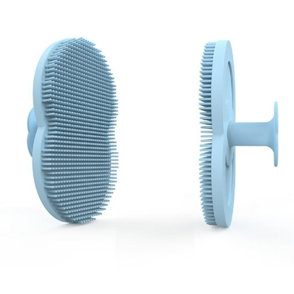 Personal Skin Care Soft Silicone Body Scrubber Handheld Shower Cleansing Brush Gentle Exfoliating and Massage Tool for All Skin Types