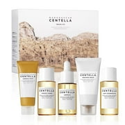 Personal Skin Care Travel Set Complete Centella Asiatica Facial Care For All Skin Types 5 X 100ml Cleansing And Moisturizing Products