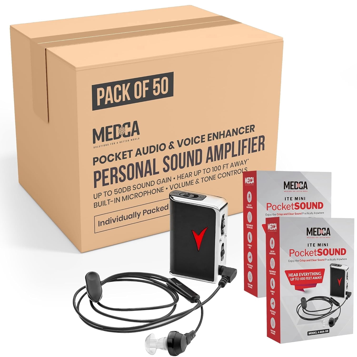 Audio Enhancer Device Personal Sound Amplifier - Personal Audio Amplifier Device and Voice ...