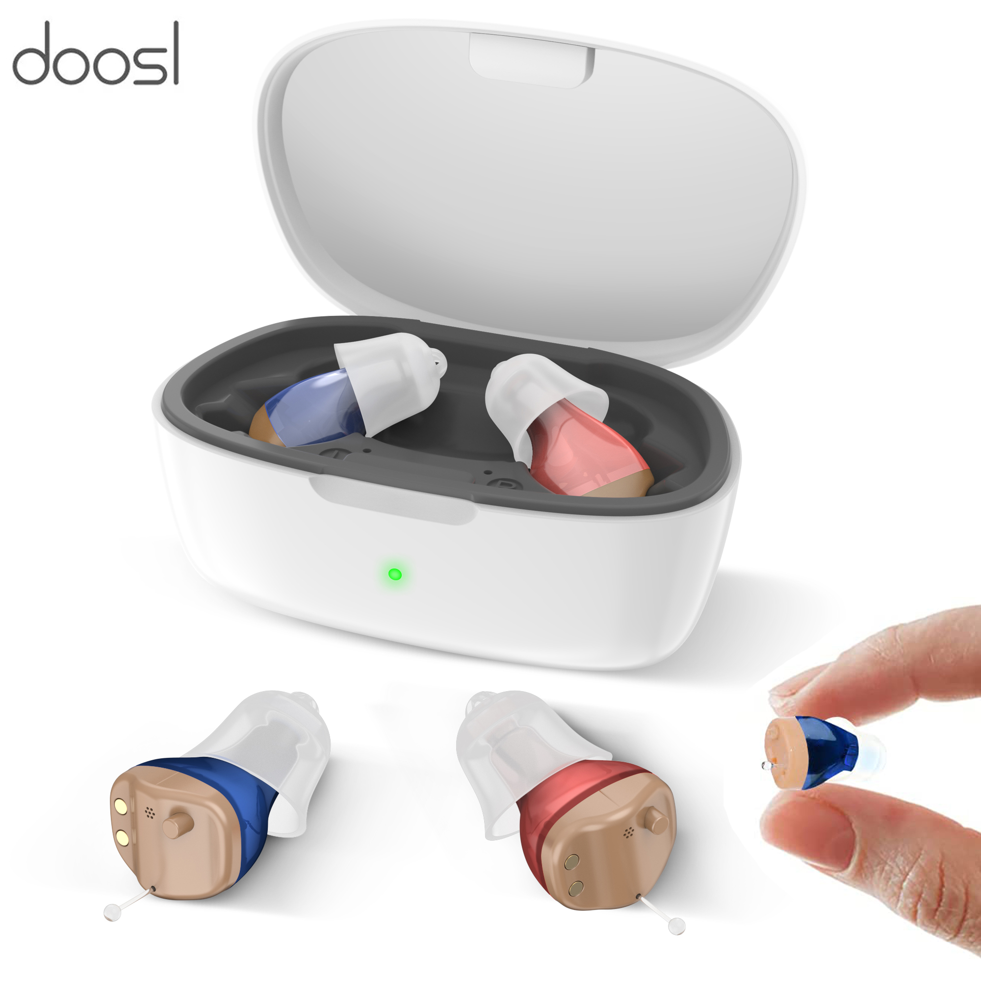 Personal Sound Amplifiers for Ears Rechargeable, Portable Amplifiers