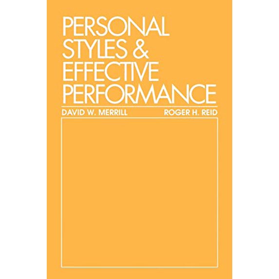Pre-Owned Personal Styles & Effective Performance (Paperback) 0801968992 9780801968990